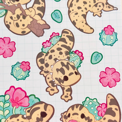 Leopard Gecko - Sticker Sheet