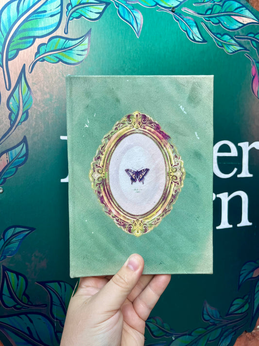 Theo - Handbound Velvet Notebook