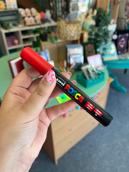 Red - Posca Pen