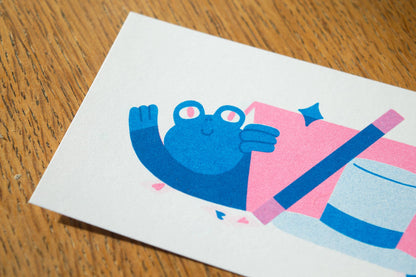 Magic Frog - Mini Print 