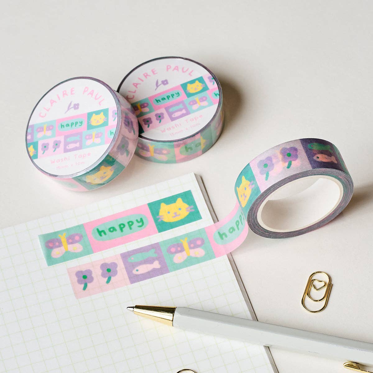 Happy Charms - Washi Tape