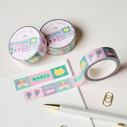 Happy Charms - Washi Tape
