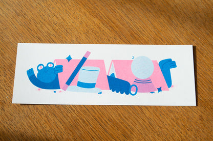 Magic Frog - Mini Print 