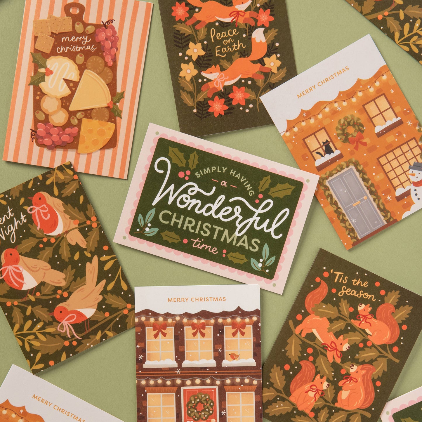 ’Tis the Season - A6 Christmas Card