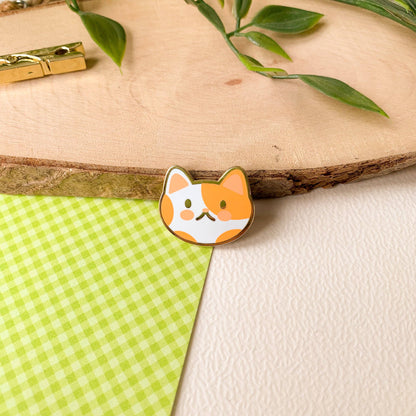 Brûlée the Cat - Enamel Pin