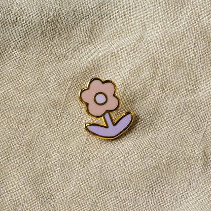 Purple Flower - Enamel Pin