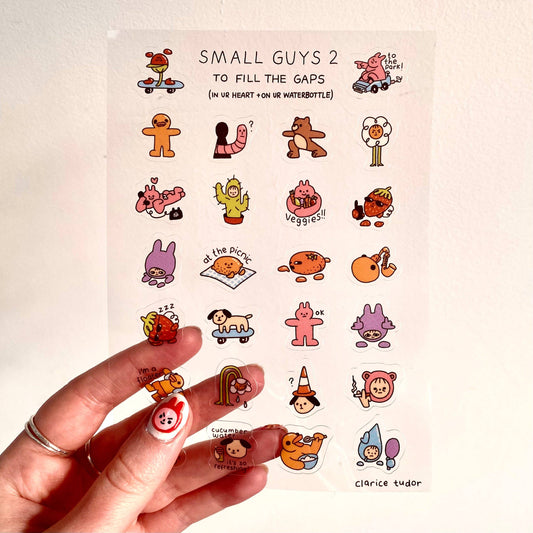 Small Guys 2 - Sticker Sheet