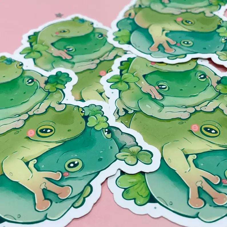 Frog Stack - Sticker