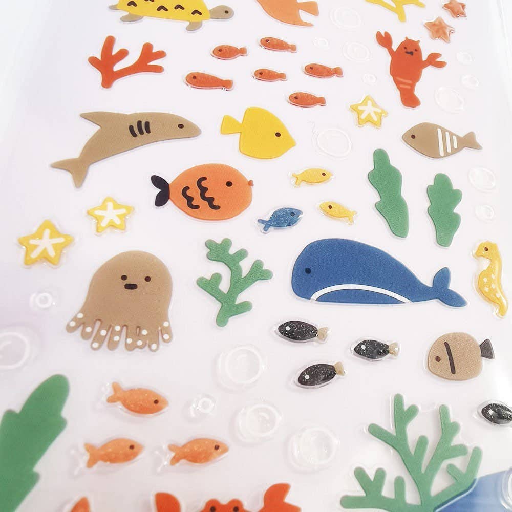 Under The Sea Animals - Sticker Sheet