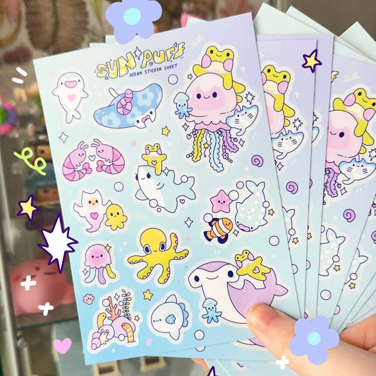 Ocean - Sticker Sheet
