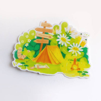 Campsite - Sticker