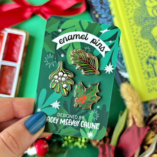 Winter - Enamel Pin Set