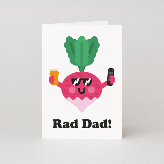 Rad Dad - A6 Fathers Day Card