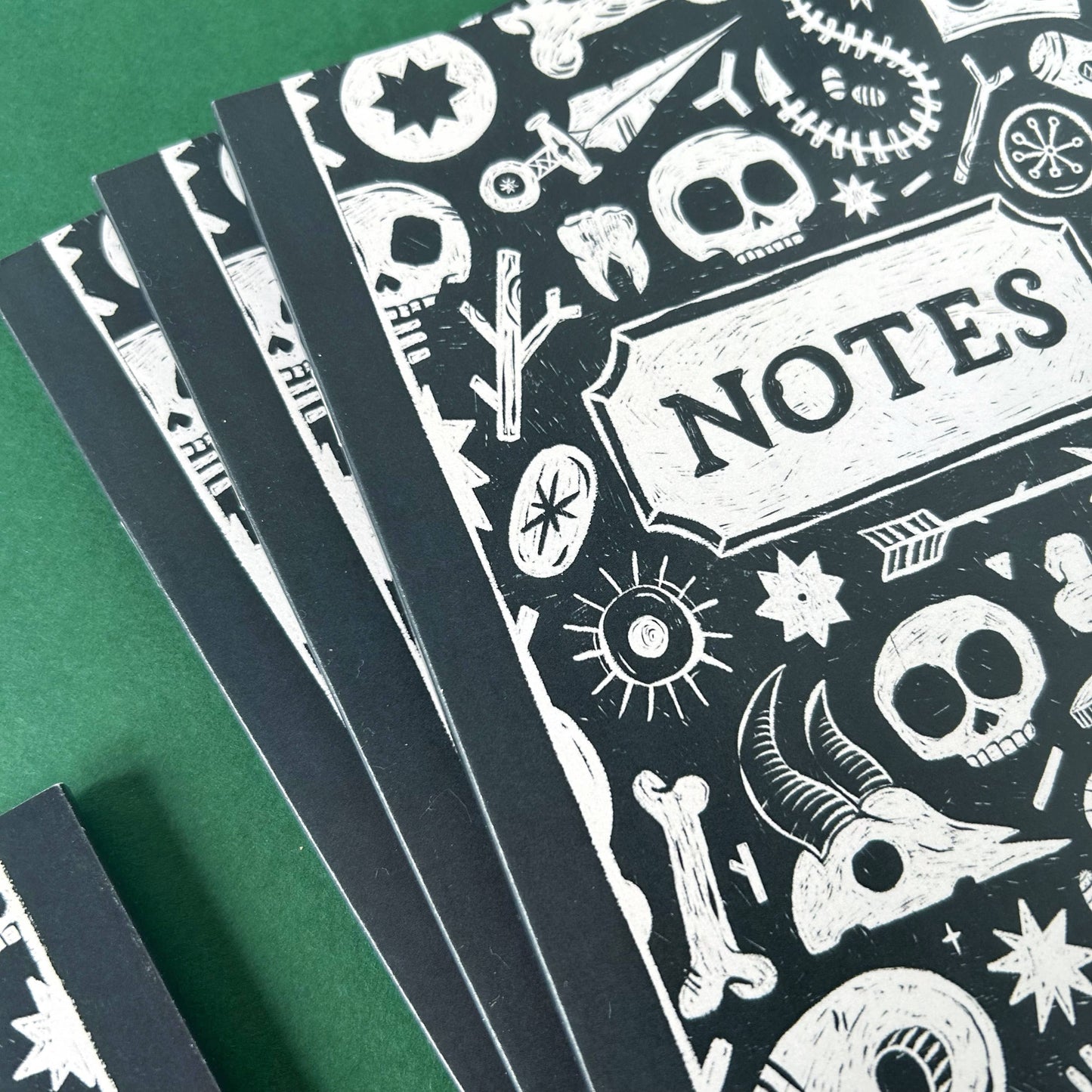 Skull and Bones - A5 Dotted Notebook