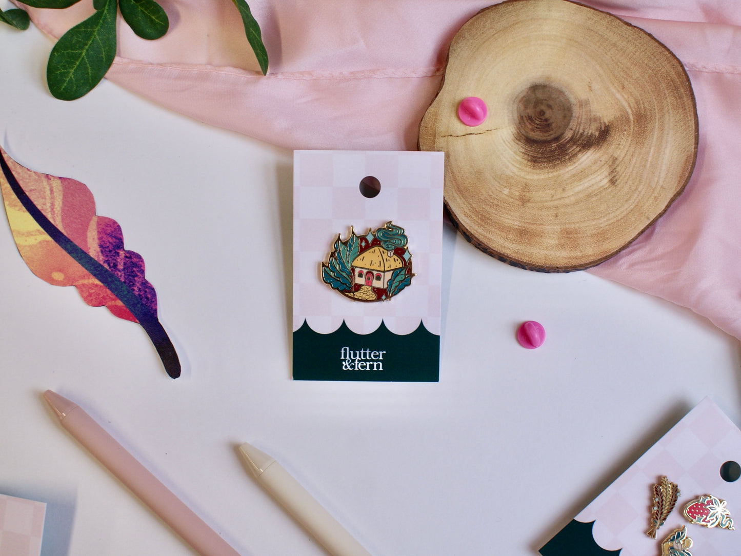 Little Cottage - Enamel Pin