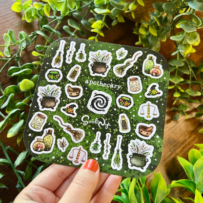 Green Apothecary - Sticker Sheet