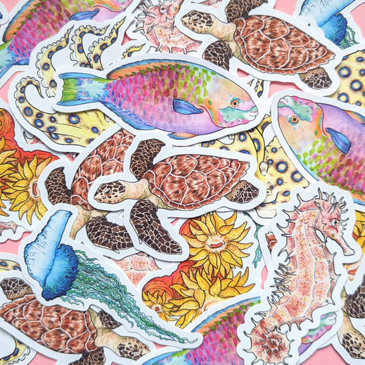 Great Barrier Reef - Stickers Pack