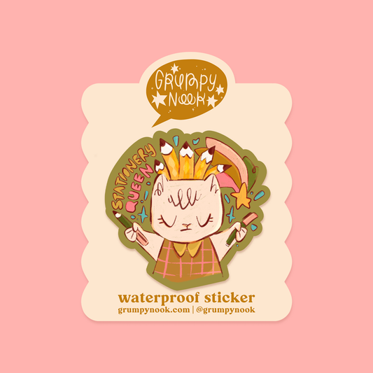 Stationery Queen - Sticker