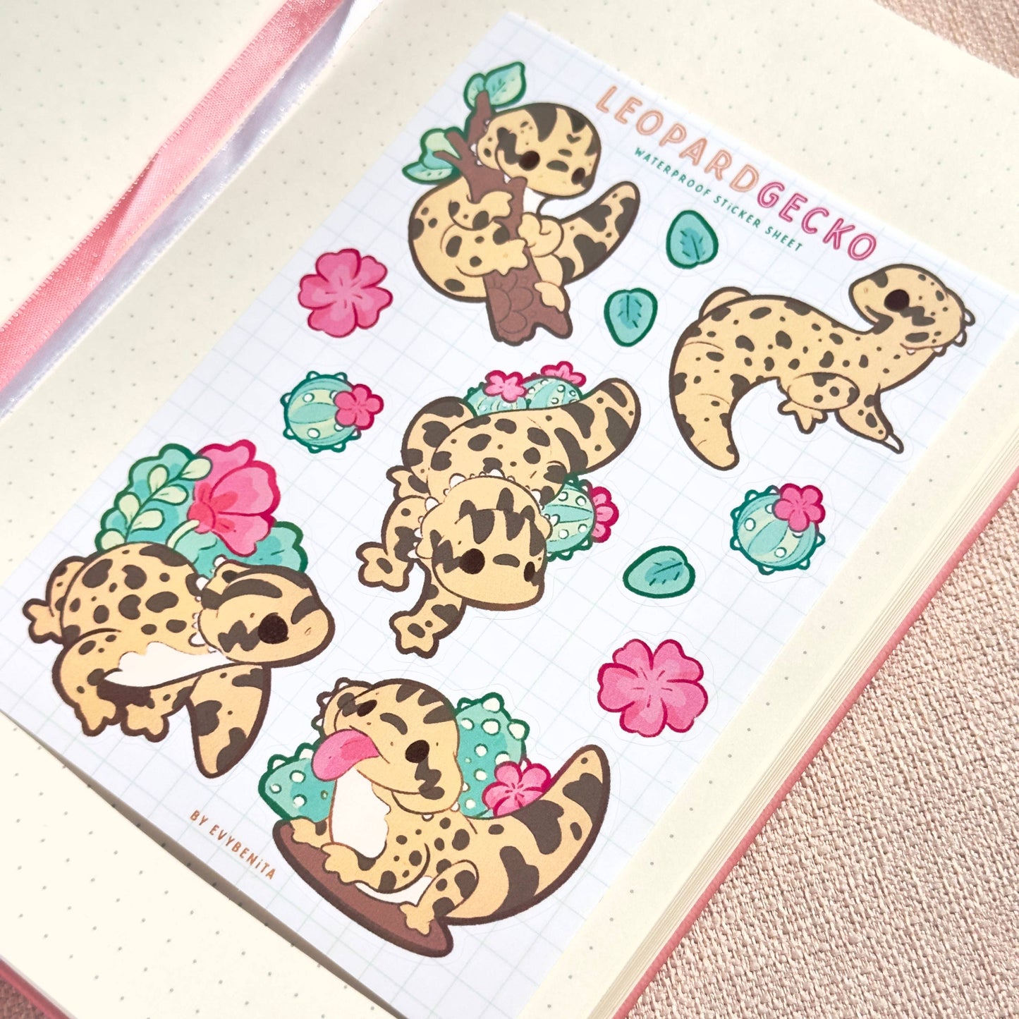 Leopard Gecko - Sticker Sheet