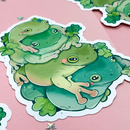 Frog Stack - Sticker