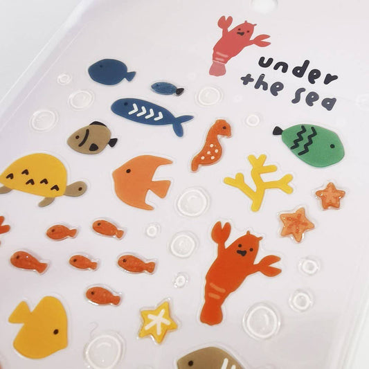 Under The Sea Animals - Sticker Sheet