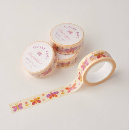 Pastel Butterflies - Washi Tape