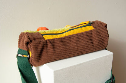 Corduroy Log - Crossbody Bag