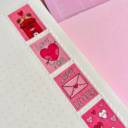 Love Letter Stamp - Washi Tape