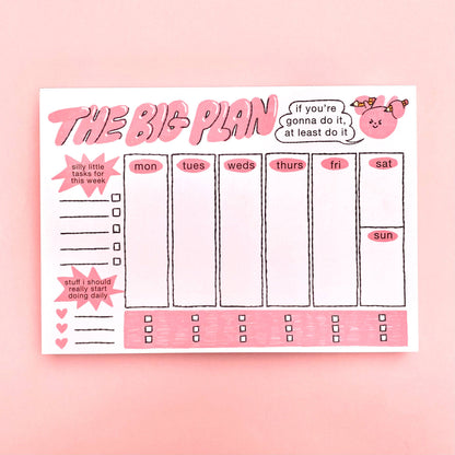 Weekly Planner - Desk Notepad