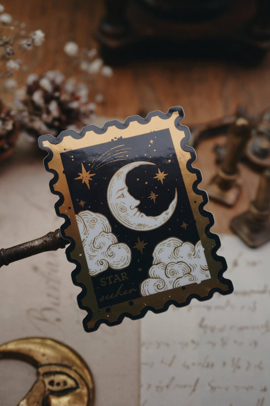 Star Seeker Stamp - Sticker