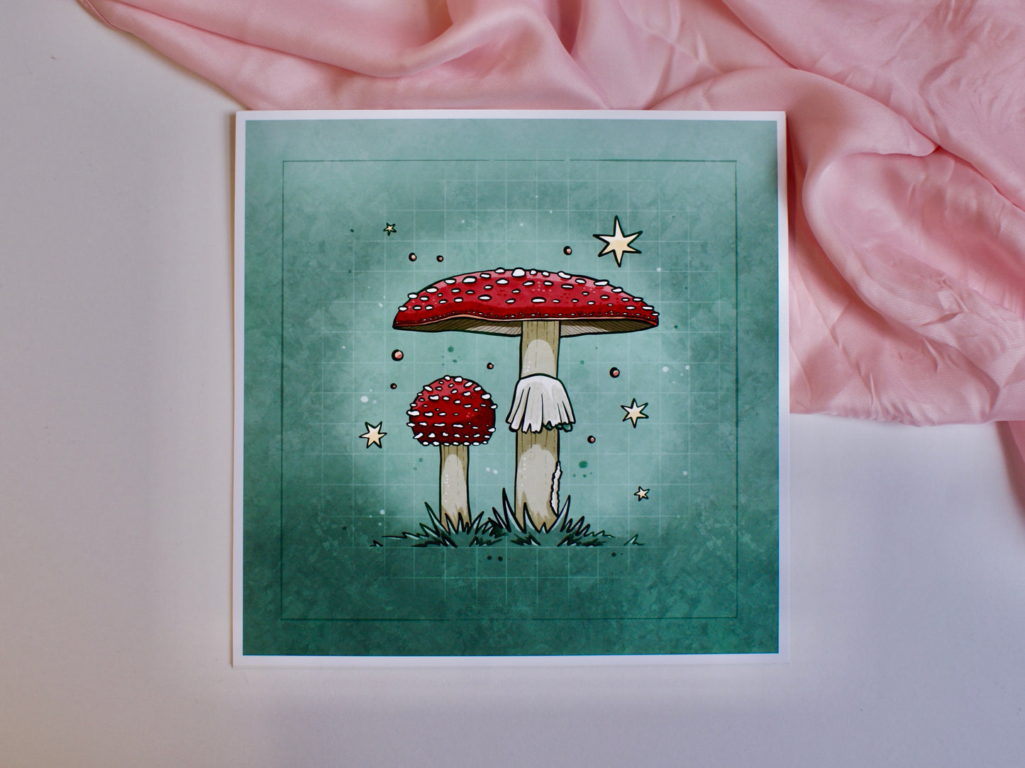 Fly Agaric - Square Art Print