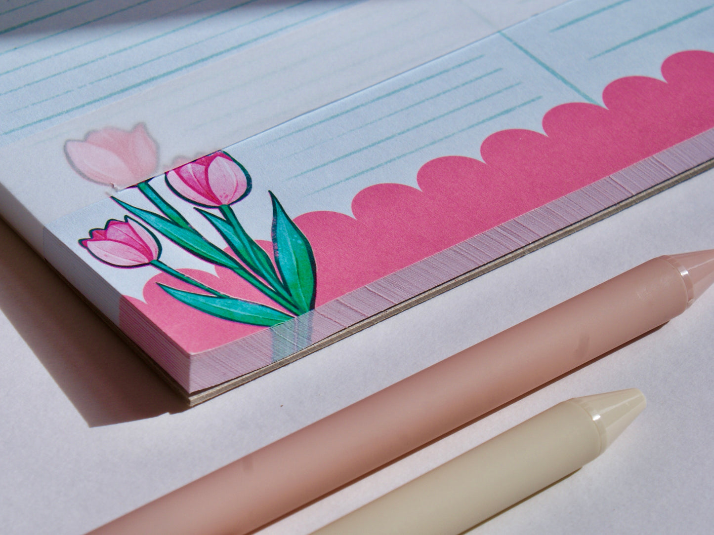 Tulip Postcard - A6 Notepad