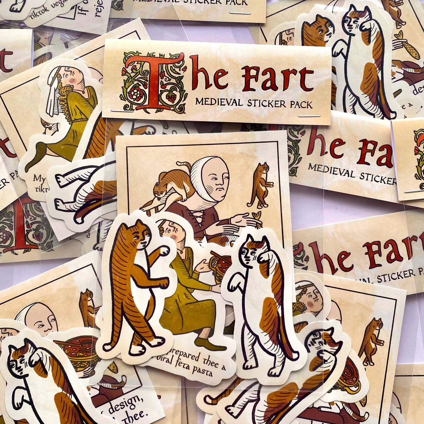 The Fart Medieval - Sticker Pack