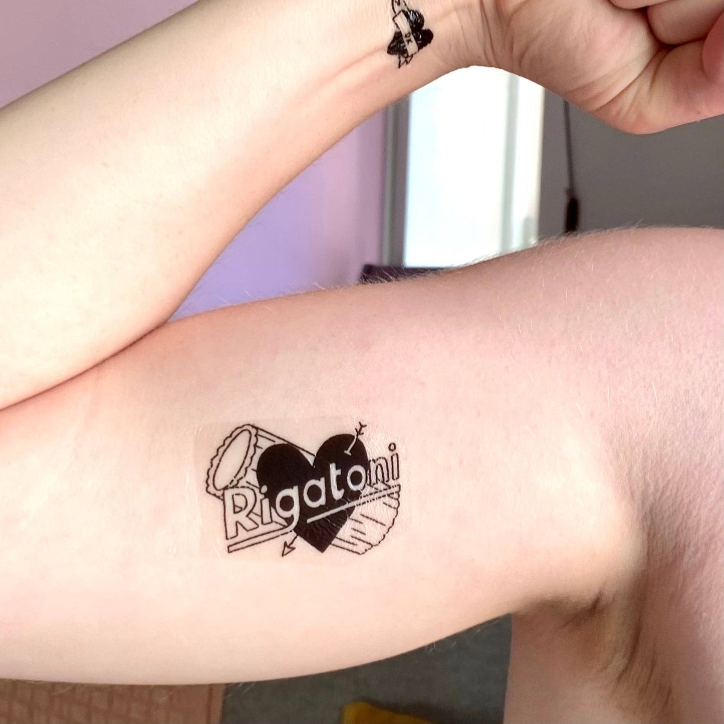 Black & White - Temporary Tattoo Sheet