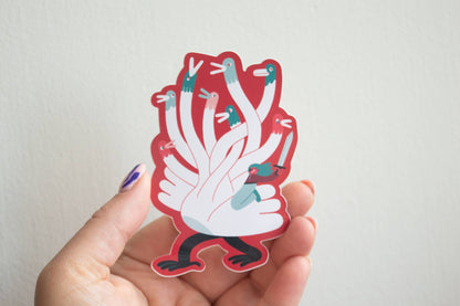 Duck Monster - Sticker