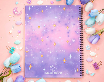 Study Night Spiral Lined Notebook