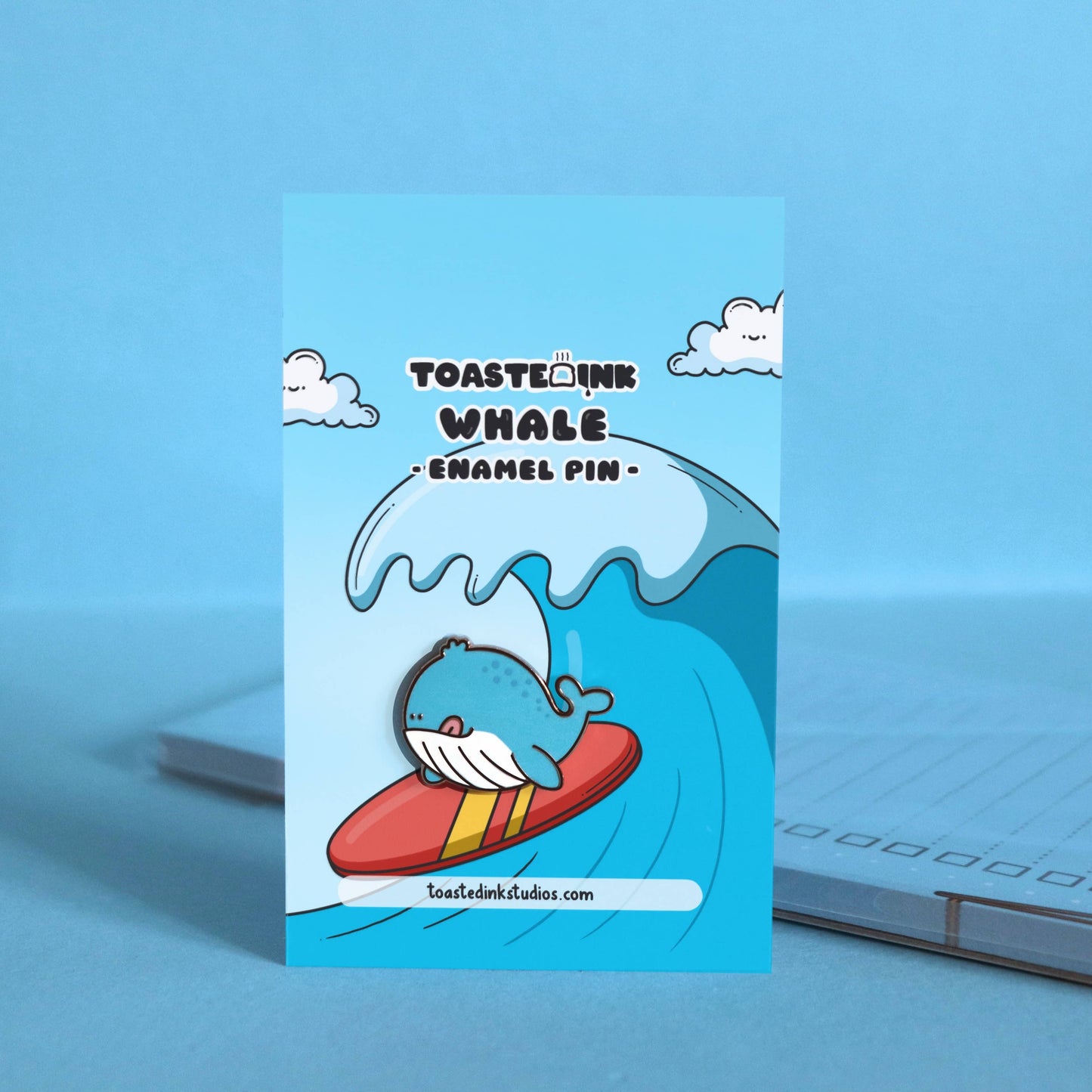 Whale - Enamel Pin