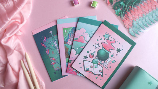 Fantasy - Greetings Card Set