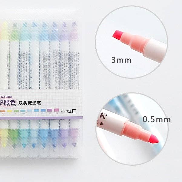 Milkyliner Colourful Dual Pens - 12 set