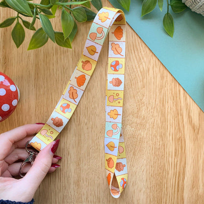 Autumnal Patchwork - Lanyard