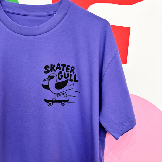 Skater Gull - Women's Boxy Cropped T-shirt