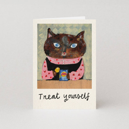 Treat Yourself - A6 Card