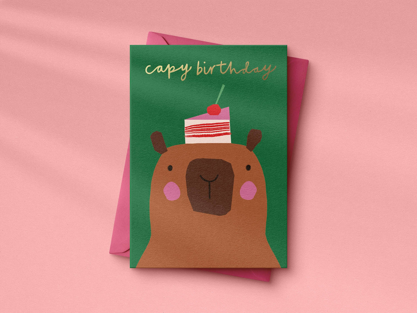 Capy Birthday - A6 Card