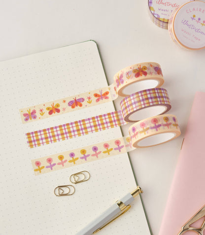 Pastel Gingham - Washi Tape