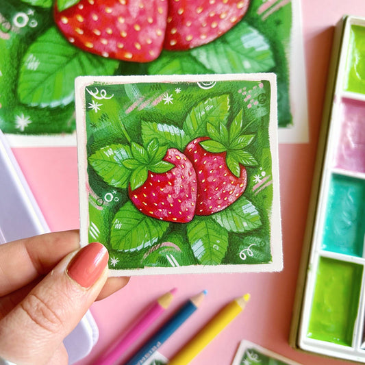 Strawberries - Sticker