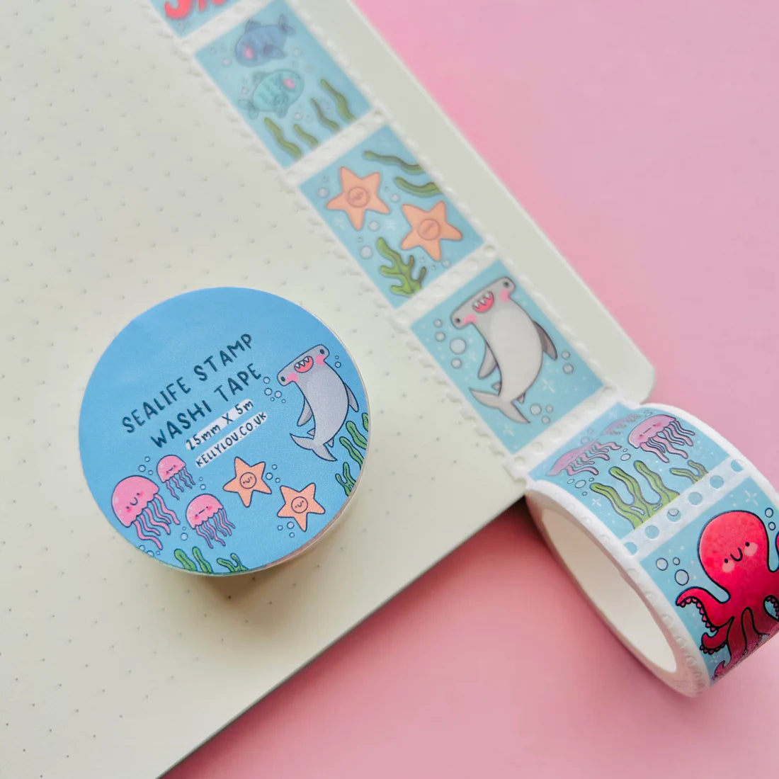 Sea Life Stamp - Washi Tape