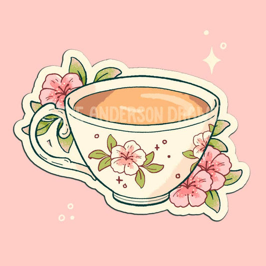Tea Cup - Sticker