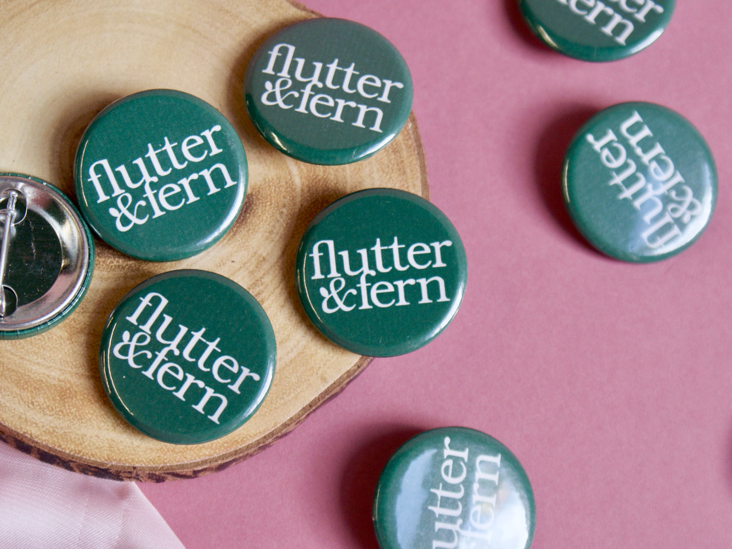 Flutter & Fern - Button Badge