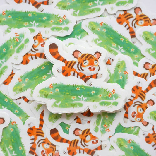 Tiger Transparent - Sticker