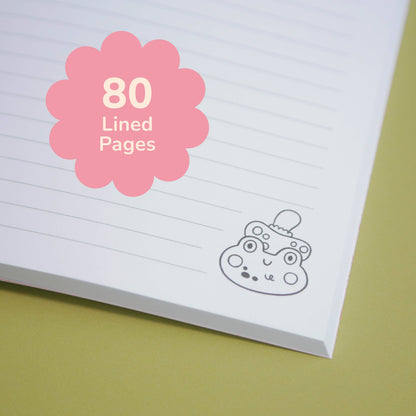 Frog Notebook – A5 Notebook